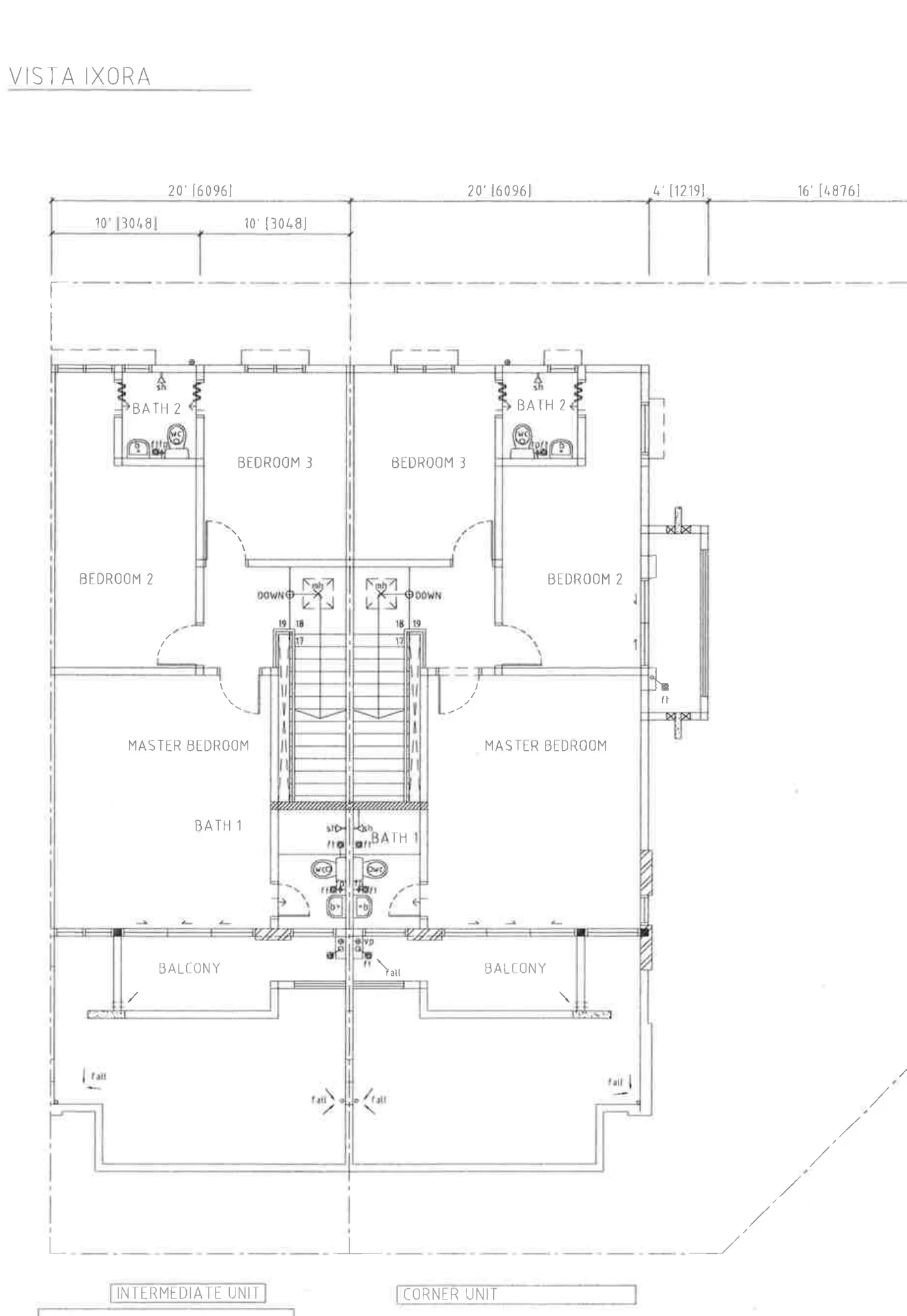 Vista Ixora first floor plan