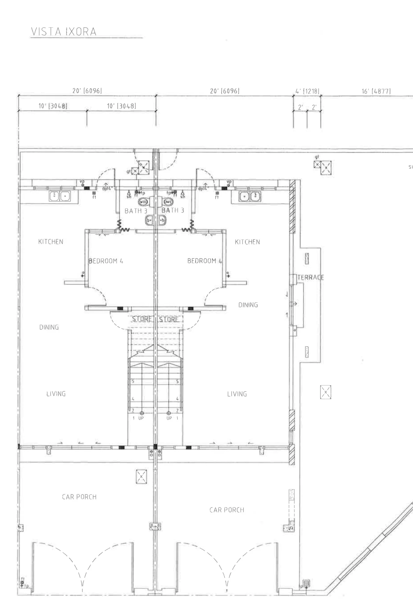 Vista Ixora ground floor plan